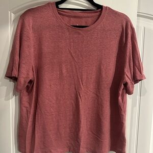 “A New Day” (Target) Dusty Rose Knit Top Size M